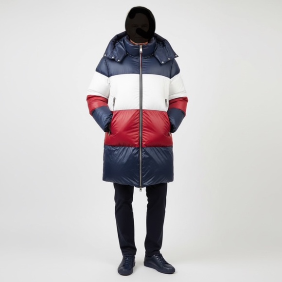 Tommy Hilfiger Unisex Color Block puffer coat Size Small (Ladies Large) - Picture 15 of 16